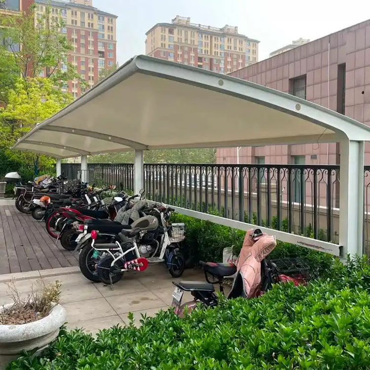 正阳县膜结构电动车棚